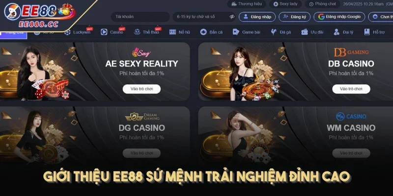Giới thiệu EE88 sứ mệnh trải nghiệm đỉnh cao