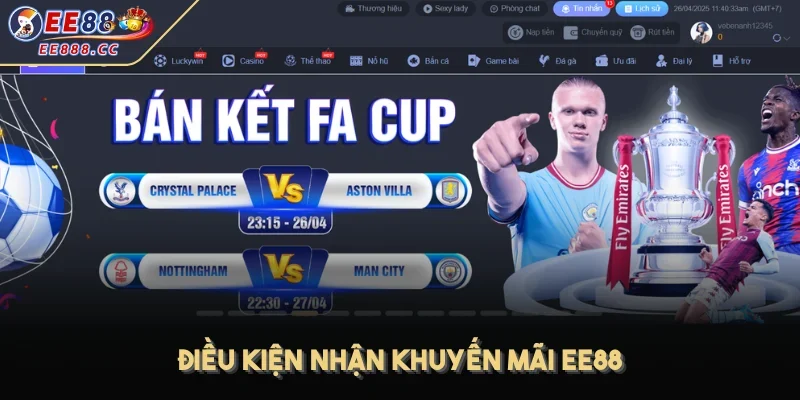 Điều kiện nhận khuyến mãi EE88