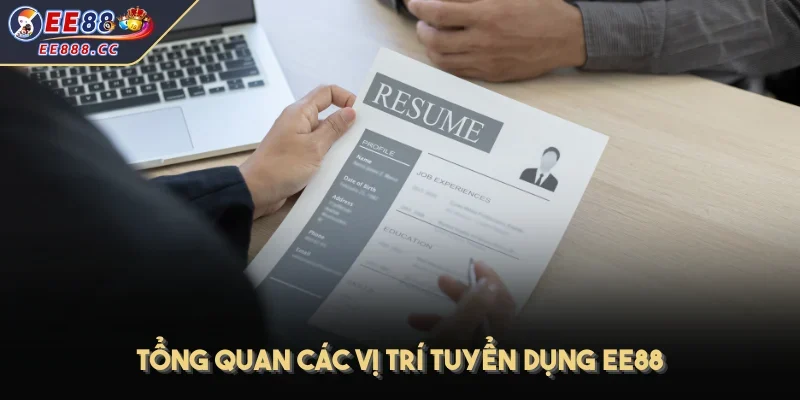 Tổng quan các vị trí tuyển dụng EE88